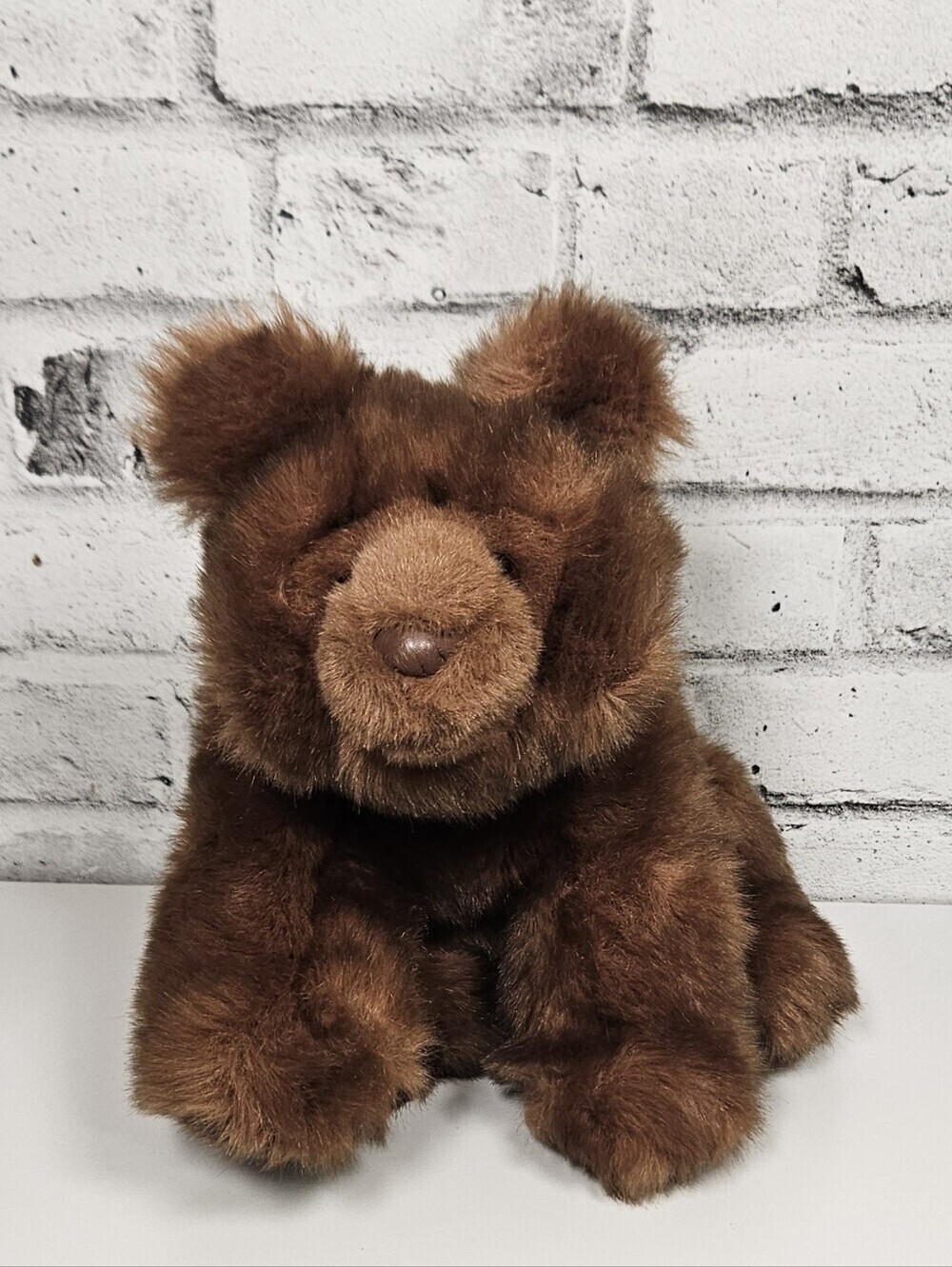 Vintage Gund Brown Bear Plush Stuffed Animal 1987 Collector Classic